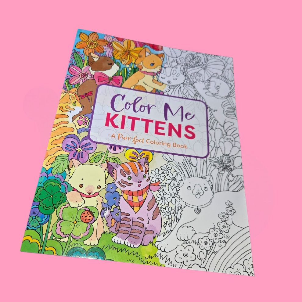 Color Me Kittens Coloring Book