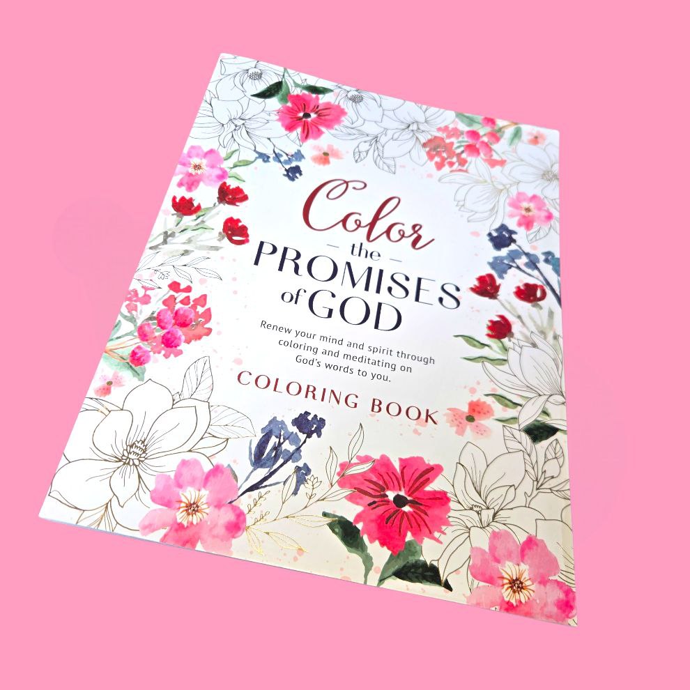 Color The Promises Of GOD Coloring Book