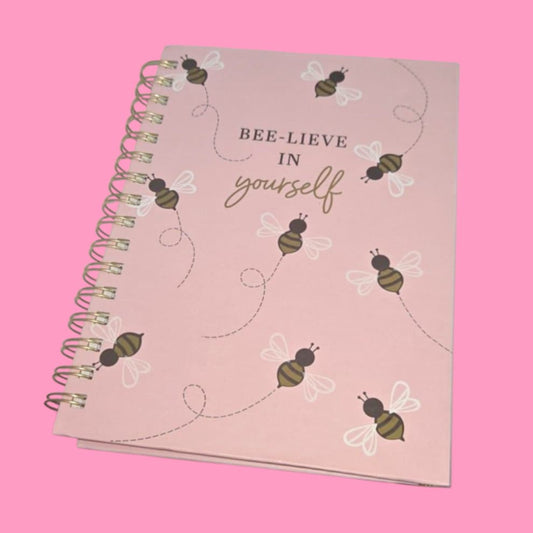 Bee-Lieve In Yourself Journal