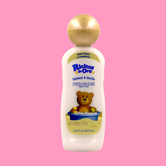 Baby Oatmeal & Vanilla Body Wash & Shampoo