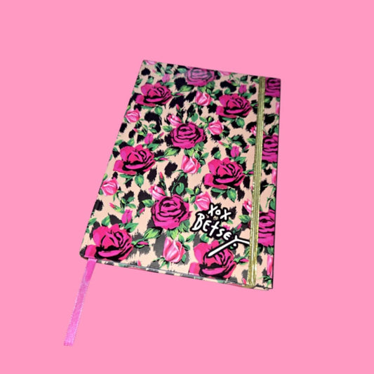 Betsey J Cheetah Roses Journal