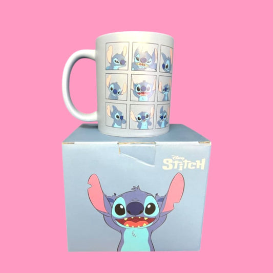 Blue Guy Collage Mug (Blue Mug)