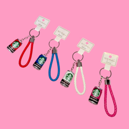 Double Shot Drink Keychain