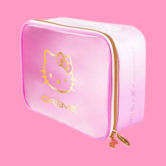 Creme Shop White Cat Makeup Bag