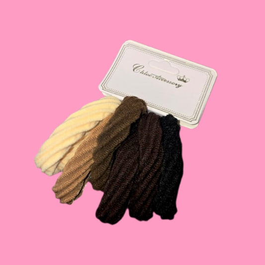 Neutral Hair Scrunchies