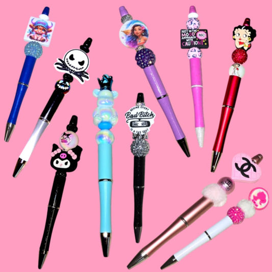 Beaded Custom Pen (Random)