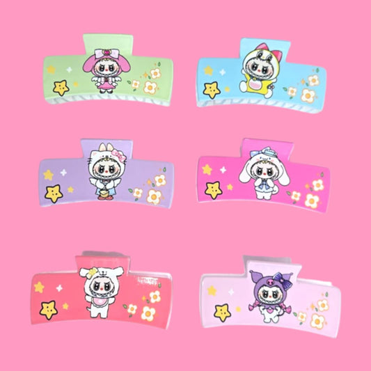 Bubu & Hk Friends Mix Hair Clip