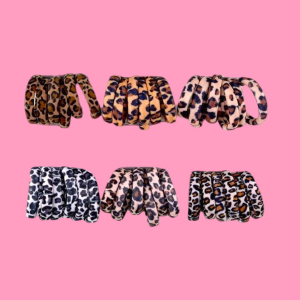 Cheetah Hair Scrunchies
