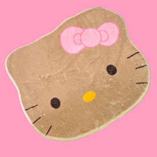White Cat Babe Rug