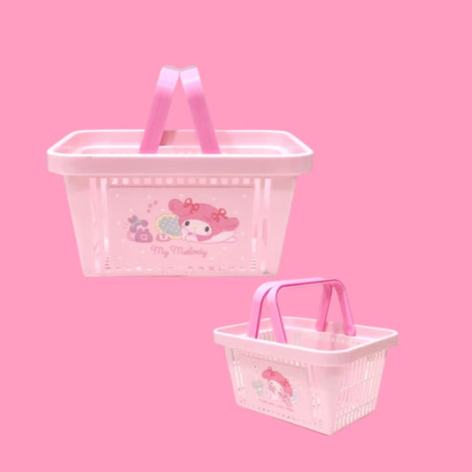White Cat & Friends Storage Basket