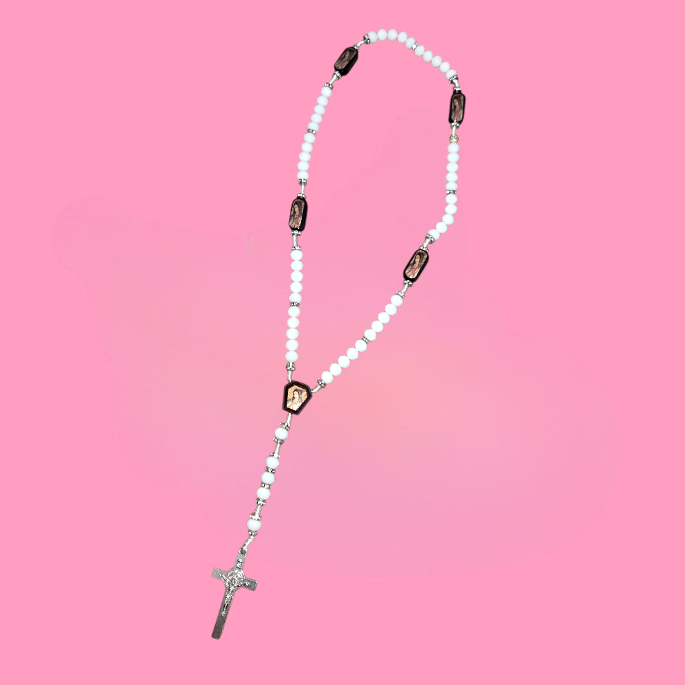 Virgin Mary Beaded Rosary